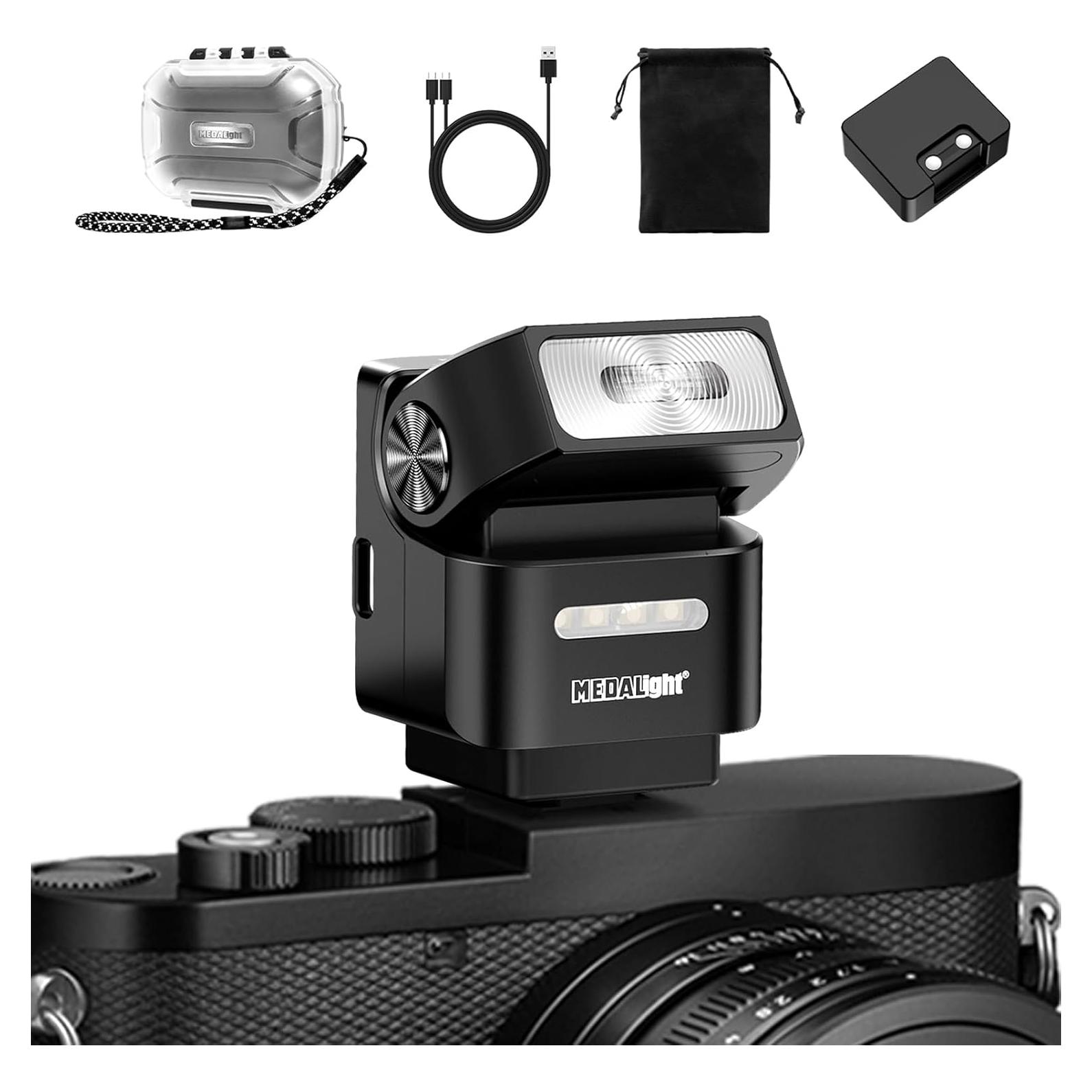 Flash Inalámbrico MEDALight F2 para Canon/Sony/Fuji/Nikon