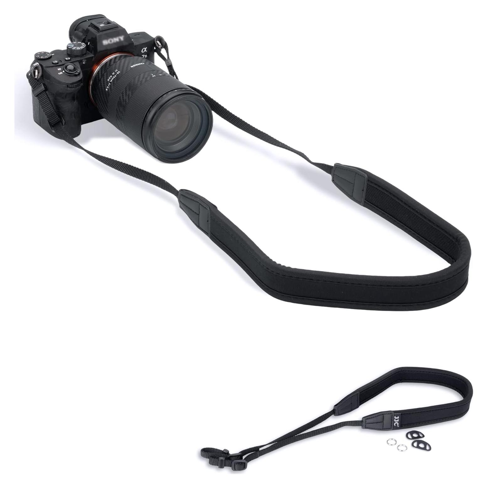 Correa para Cámara Sin Espejo JJC NS-M1BK Ajustable Negro