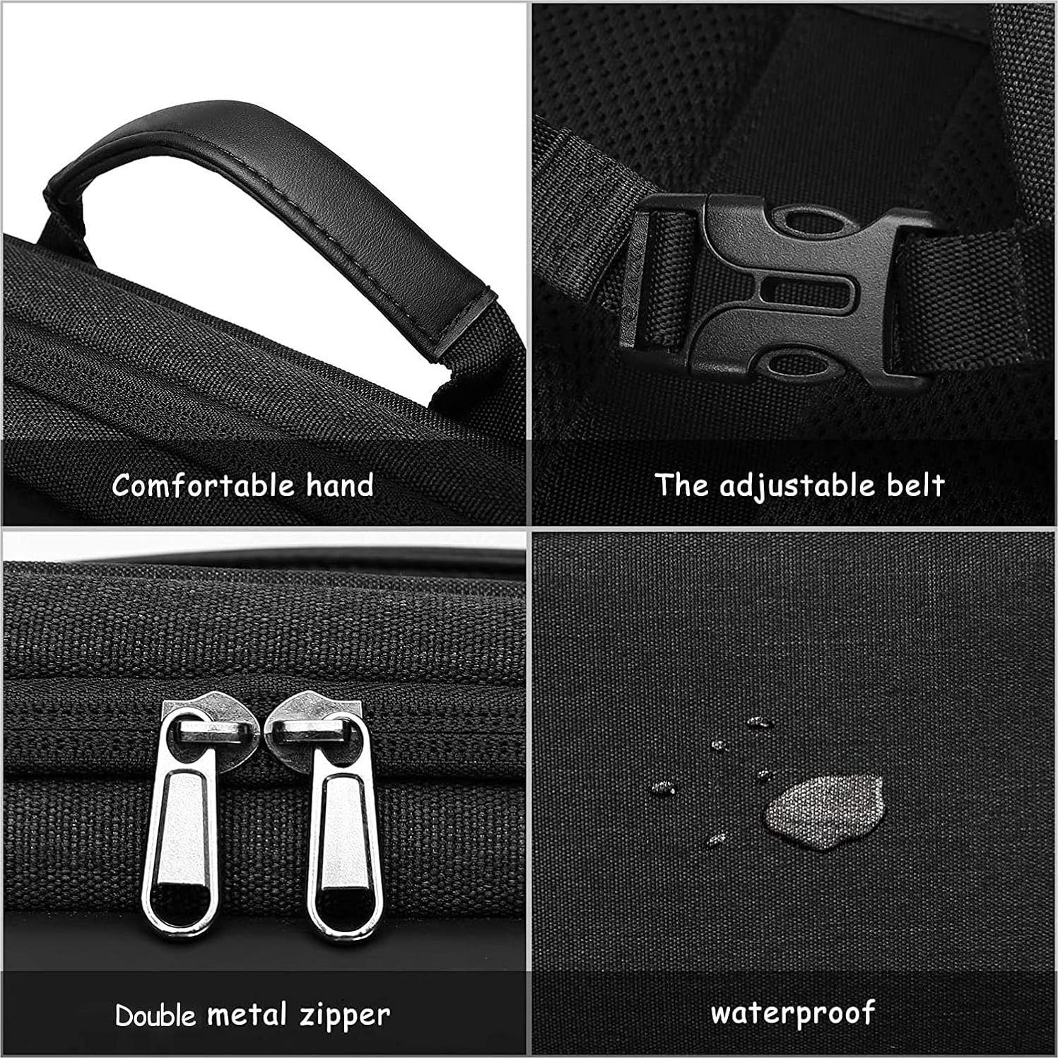 Mochila para Cámara MOSISO 17.3" Impermeable con Compartimentos