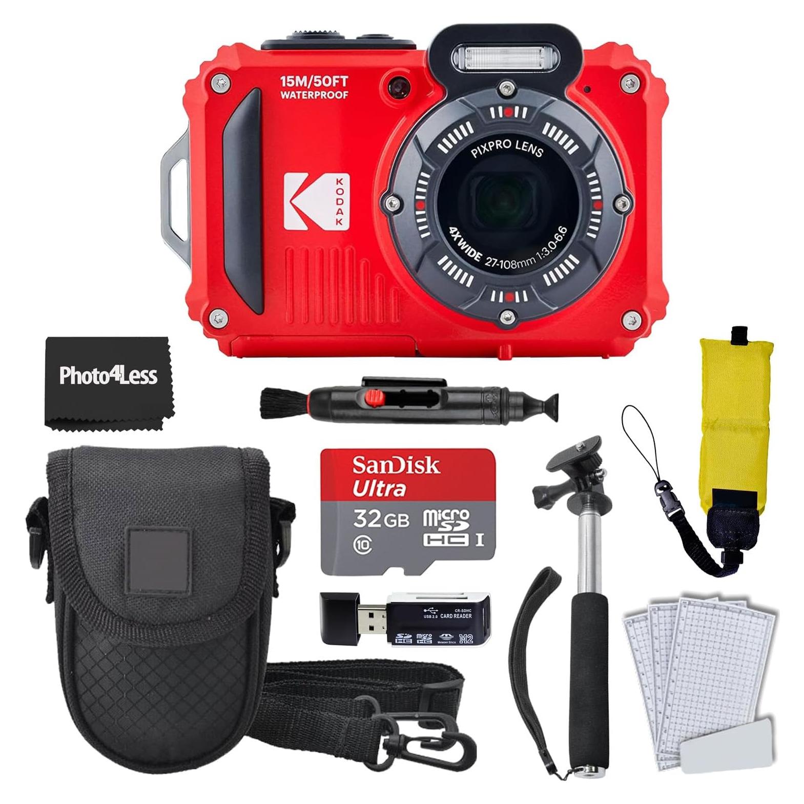 Cámara Digital KODAK PIXPRO WPZ2 Resistente al Agua 16MP