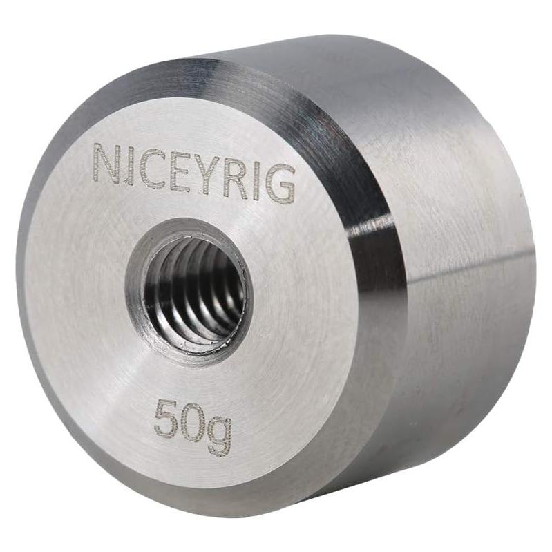 Contrapeso 50g NICEYRIG para Estabilizador DJI Ronin y Zhiyun
