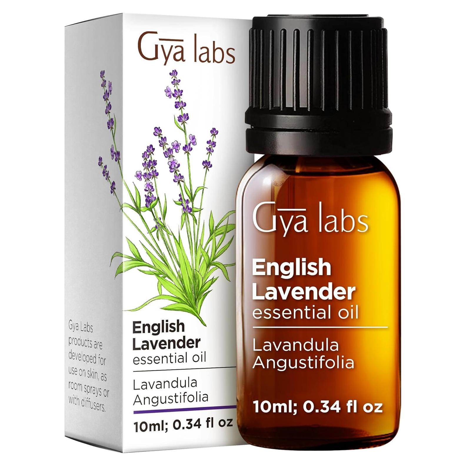 Aceite Esencial de Lavanda Inglesa Gya Labs 10 ml para Difusor