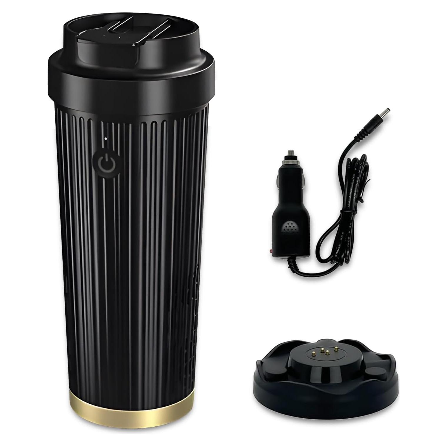 Taza inteligente 12V Yesinaly 2 en 1 para auto