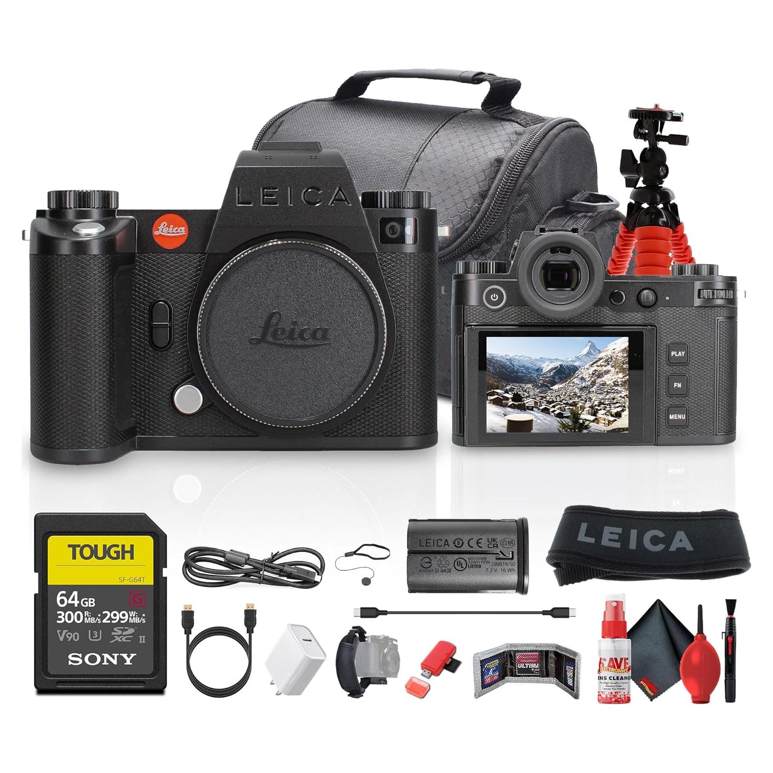 Cámara Digital Sin Espejo Leica SL3-S 24MP + Accesorios