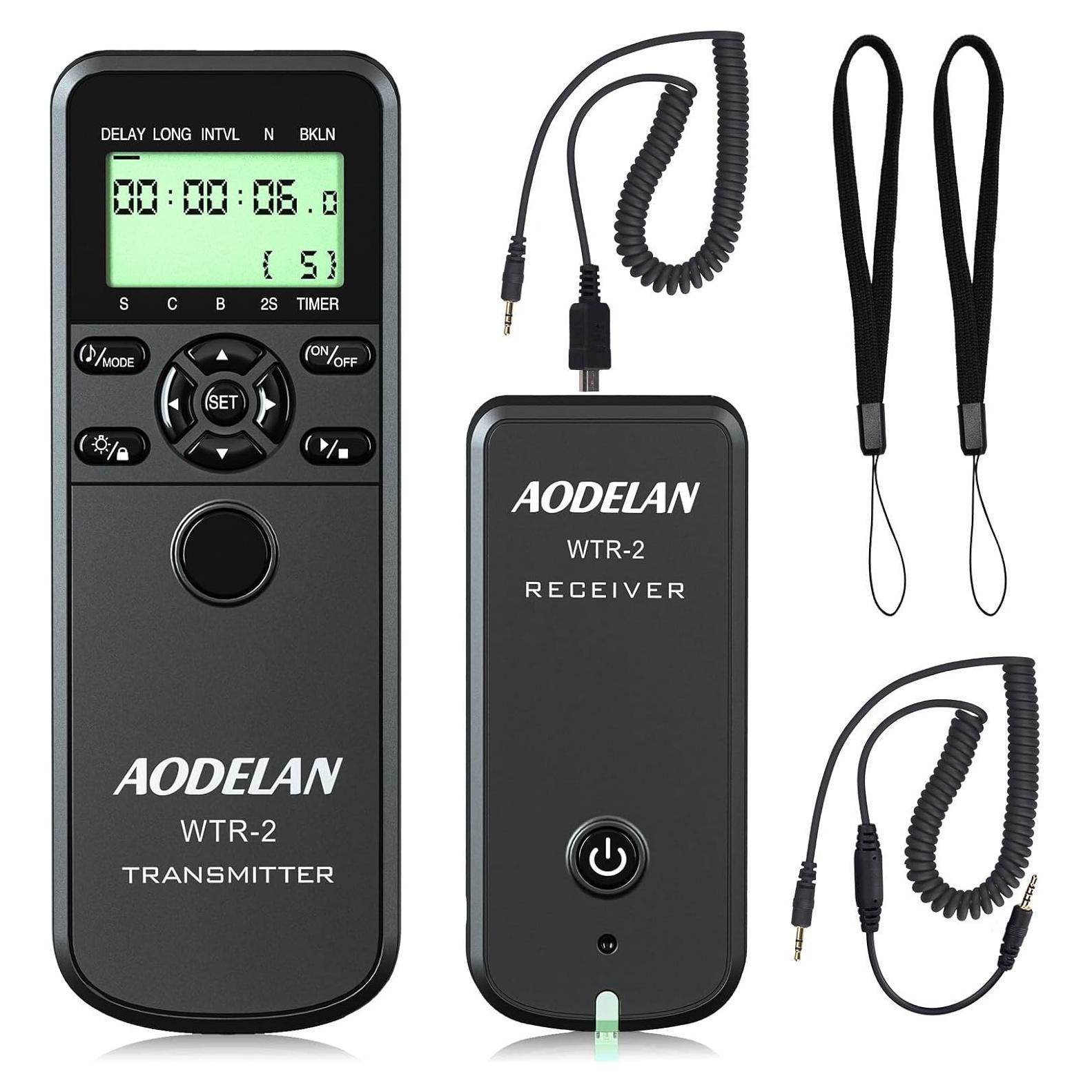 Control Remoto Inalámbrico AODELAN para Cámaras Panasonic y Olympus