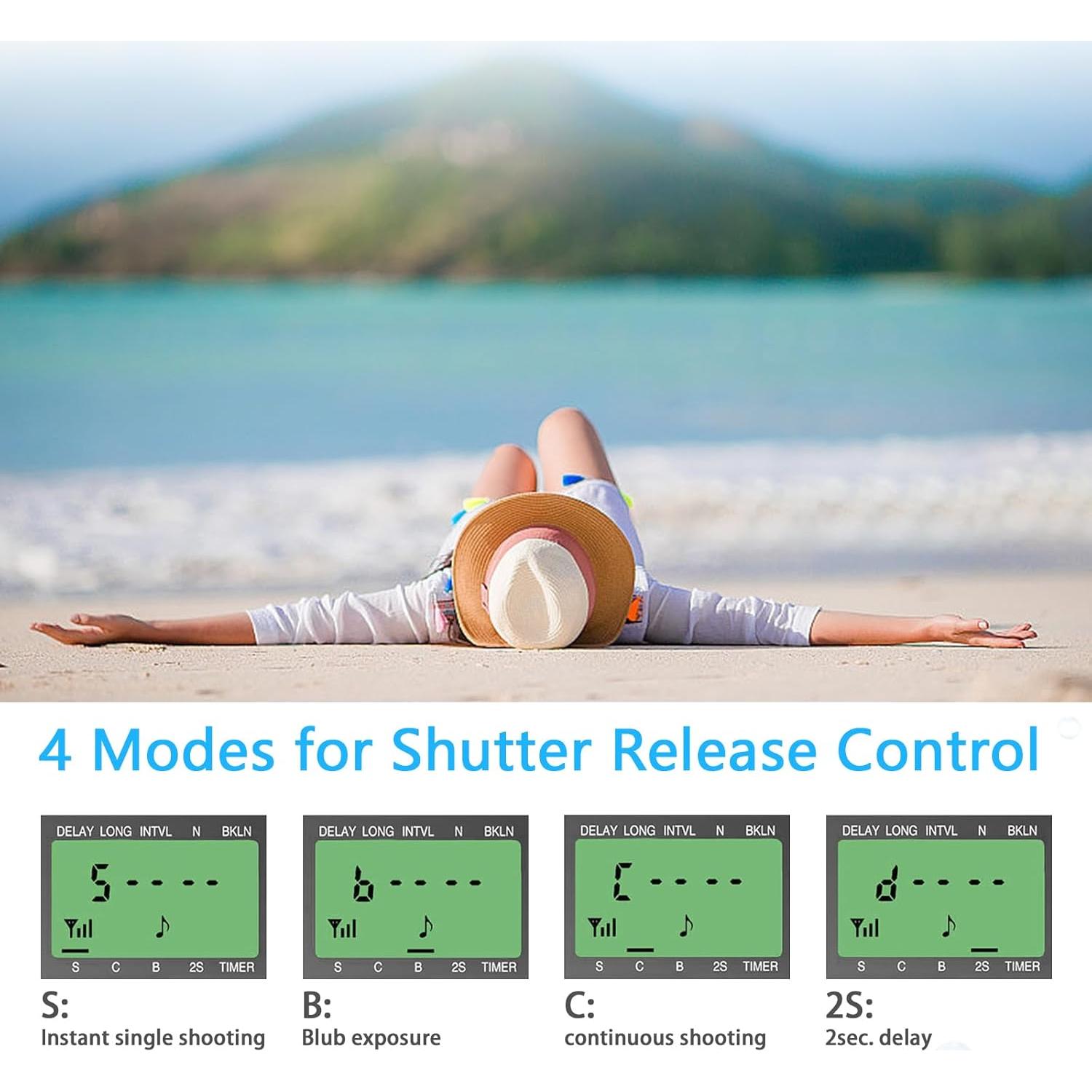 Control Remoto Inalámbrico AODELAN para Cámaras Panasonic y Olympus