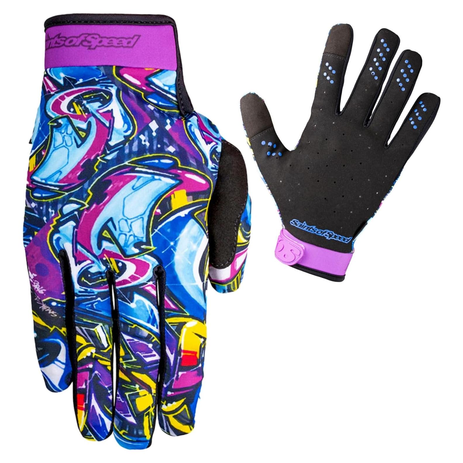 Guantes de Motocross Saints of Speed Graffiti - Pequeño