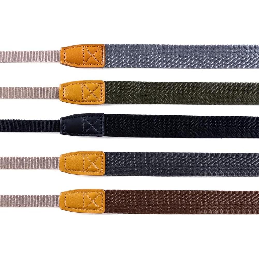 Correa de cámara Eorefo con hebillas liberación rápida Verde militar