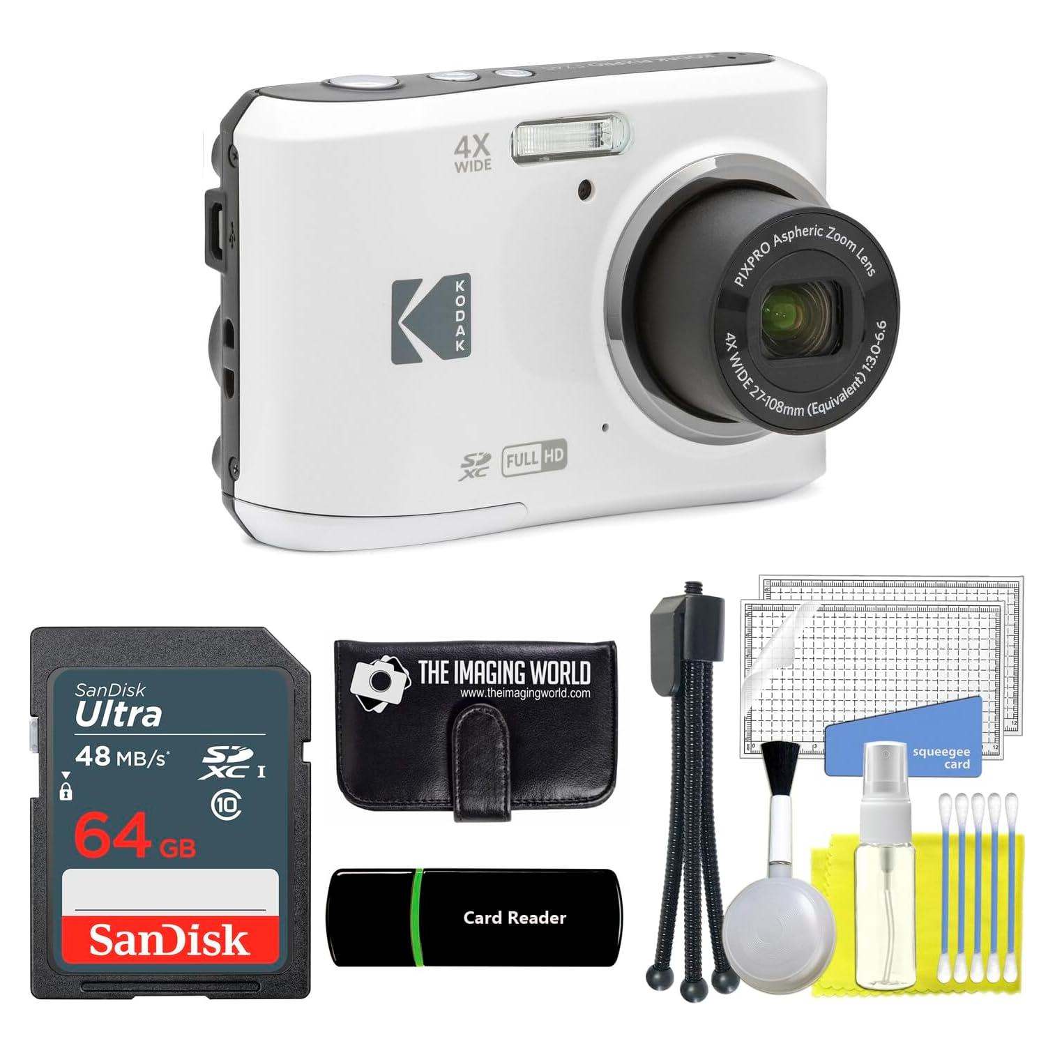 Cámara Digital Kodak PIXPRO FZ45 16MP Zoom 4x Full HD 1080P