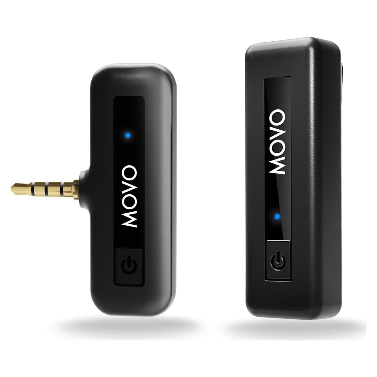 Micrófono Lavalier Inalámbrico Movo Wireless Mini 50m