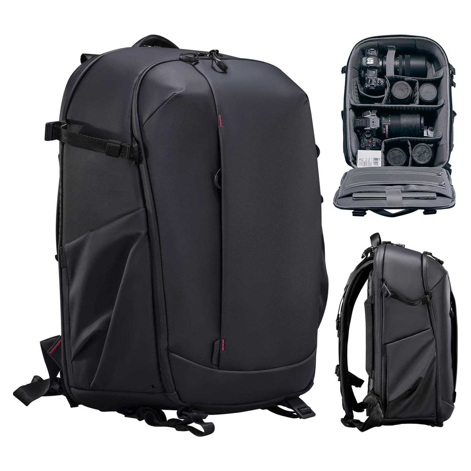 Mochila Profesional ULANZI BP09 para Cámara DSLR y Laptop 16"