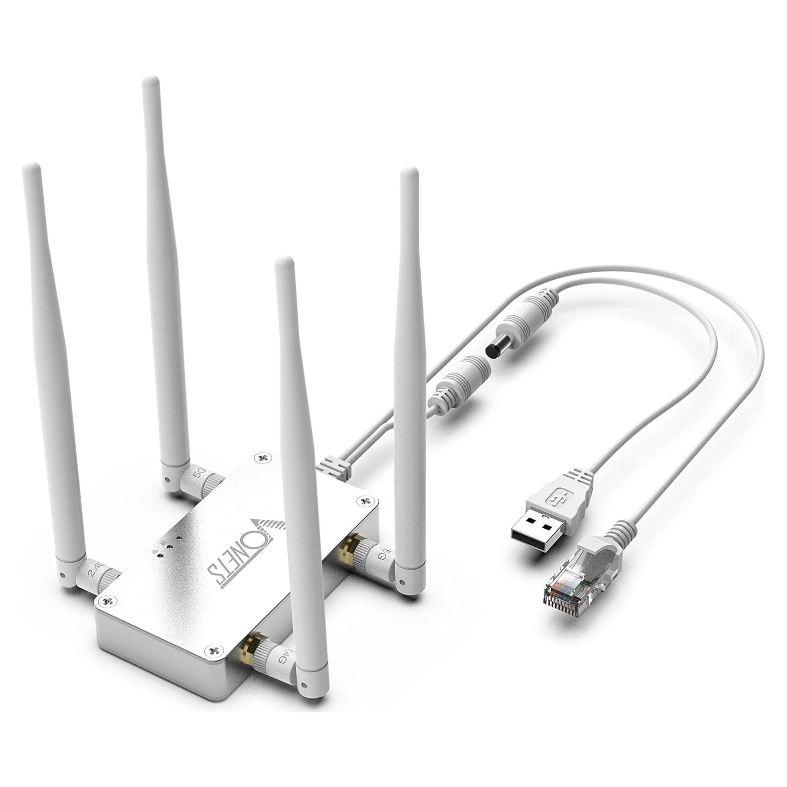 Puente WiFi Vonets VBG1200 2.4GHz/5GHz Repetidor Ethernet