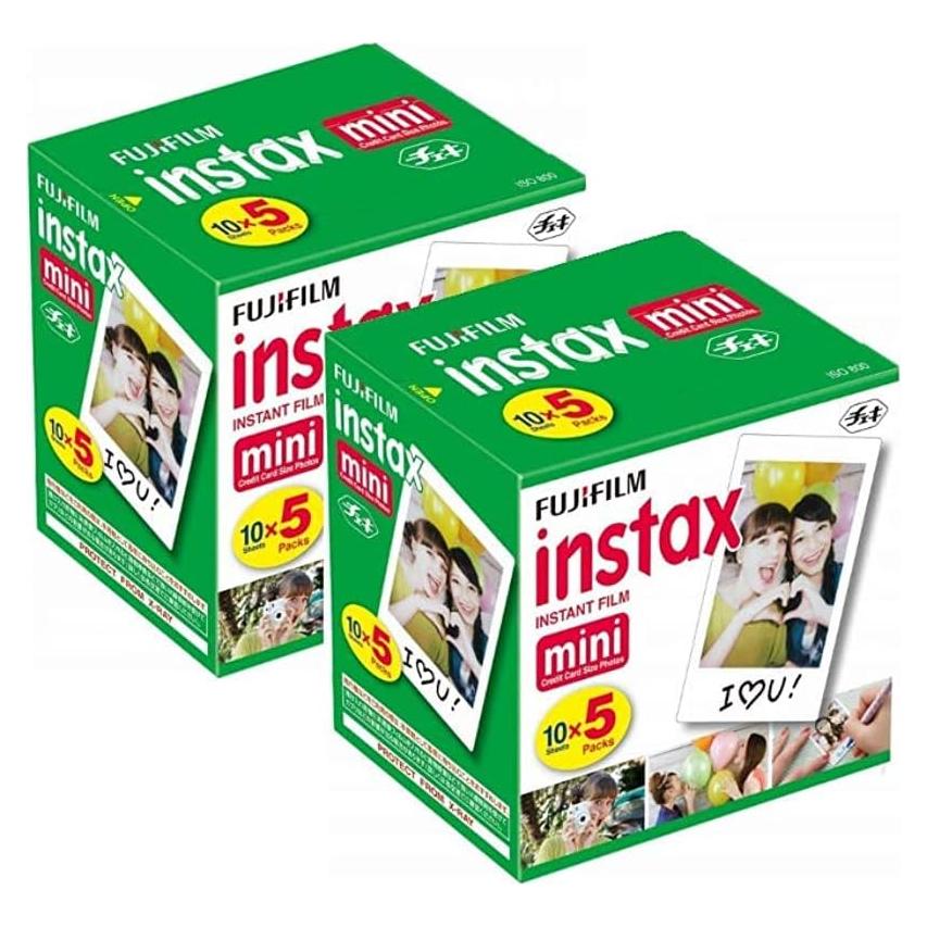 Películas Instantáneas Fujifilm Instax Mini - 100 Hojas