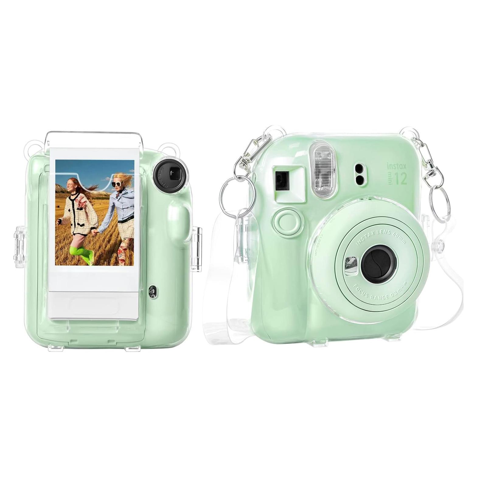 Funda Transparente Rieibi para Fujifilm Instax Mini 12