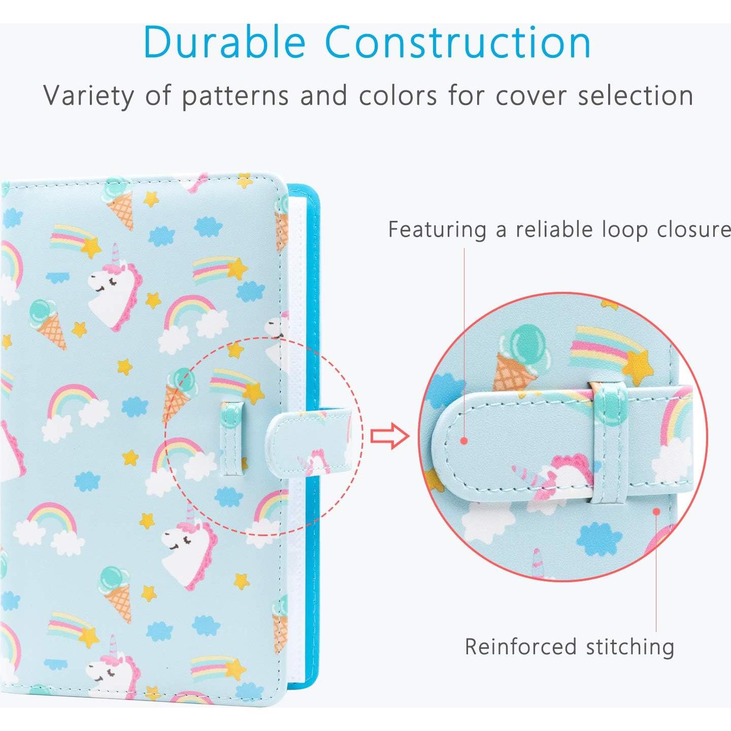 Álbum de Fotos Ablus 96 Bolsillos Unicornio para Fujifilm y Polaroid