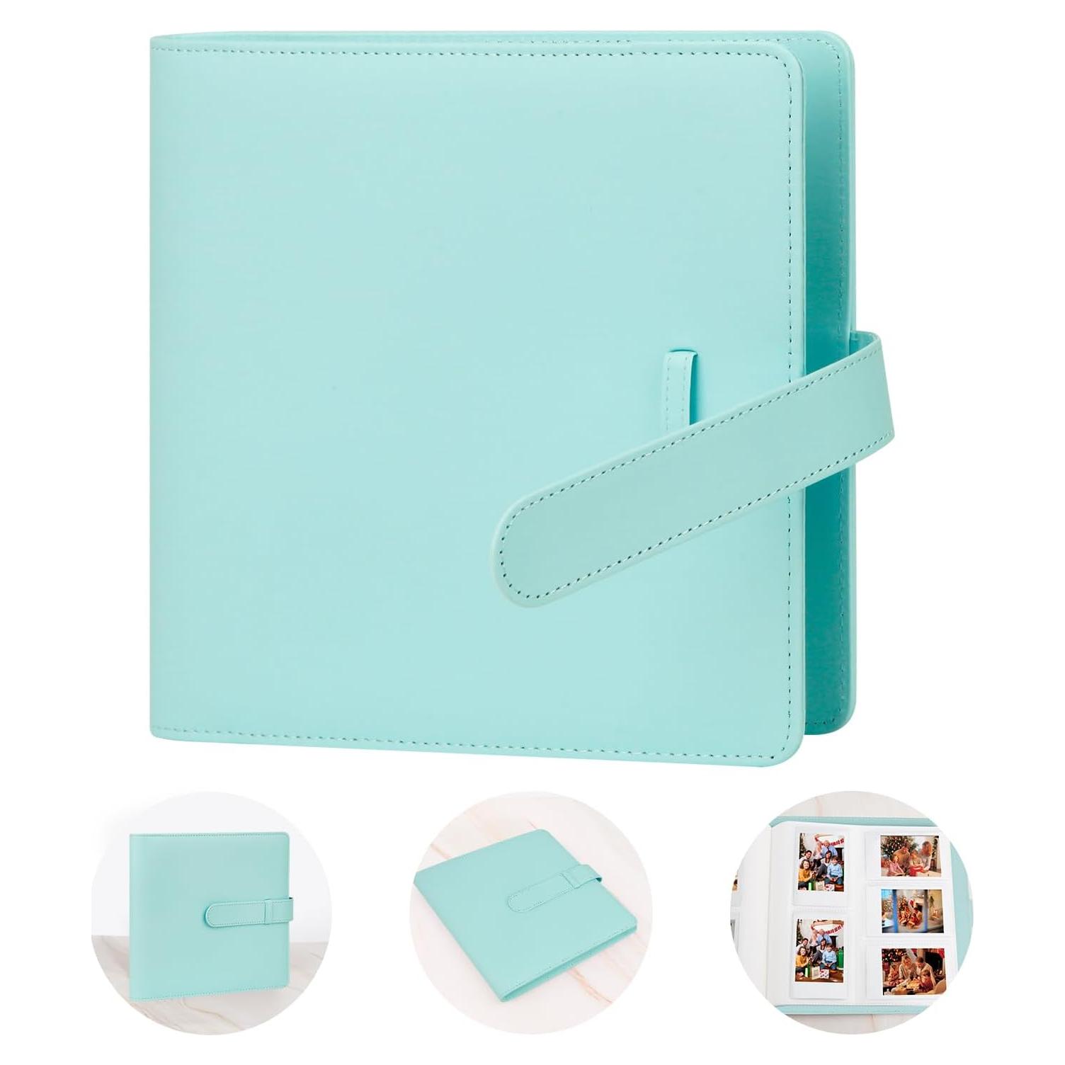 Álbum de fotos mini Ruibytree 360 bolsillos Verde