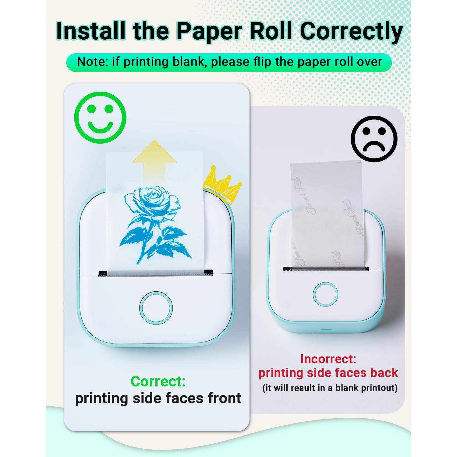 Impresora de Etiquetas Memoking T02 Mini Portátil Bluetooth