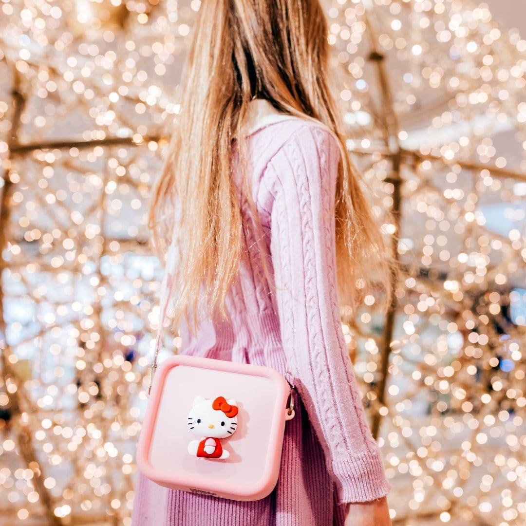 Funda de cámara Kidamento Hello Kitty Rosa - Silicona suave