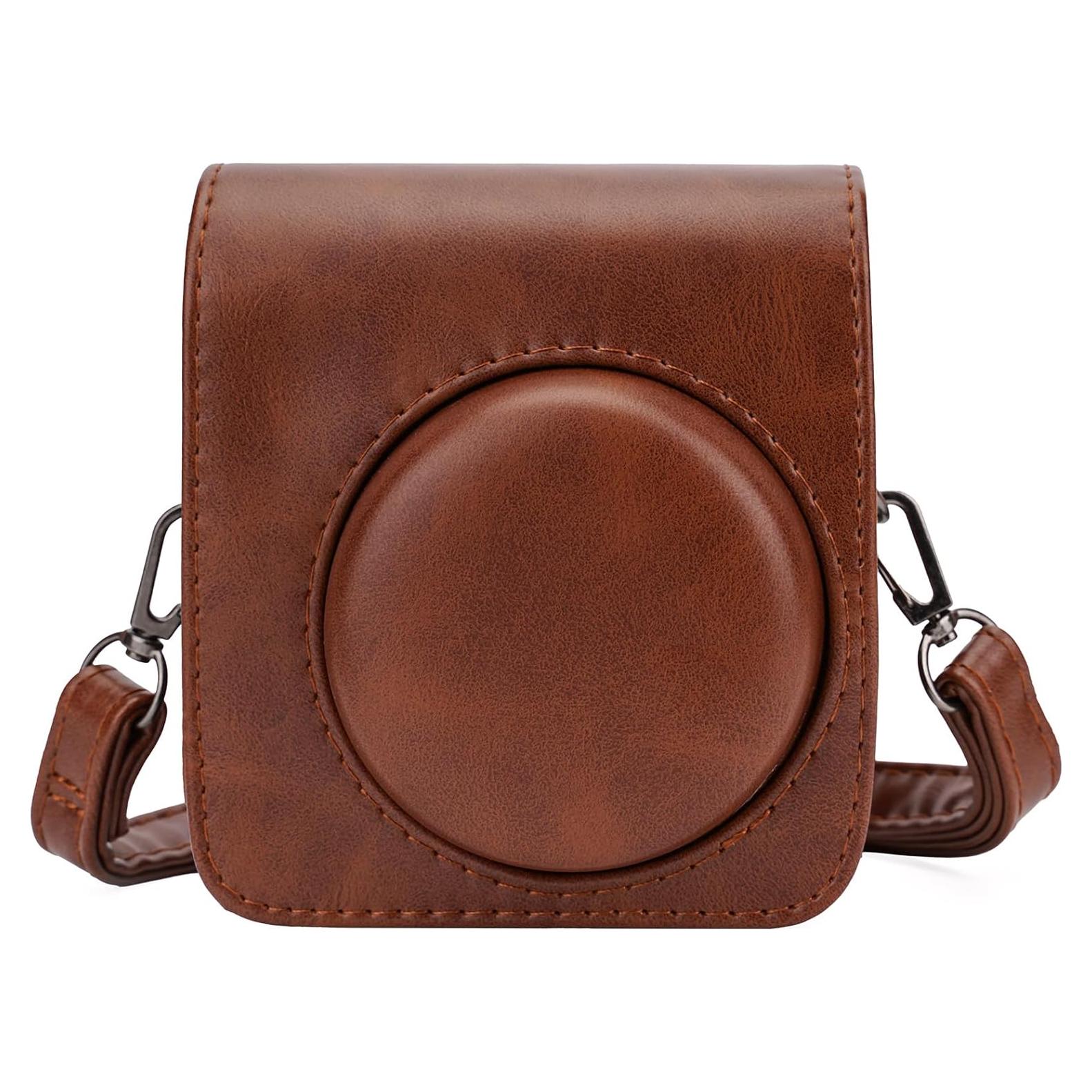 Funda Protectora Frankmate para Fujifilm Instax Mini 90 Marrón