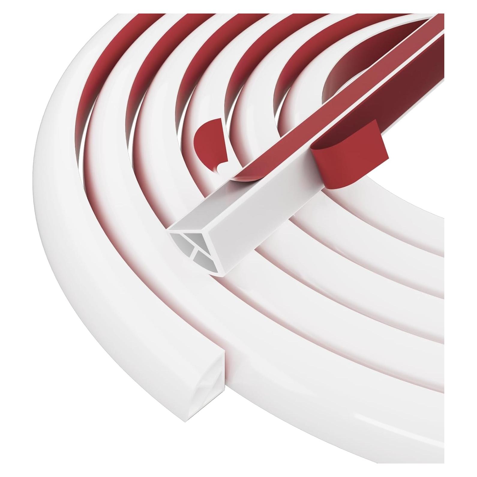 Moldura Flexible de Silicona Conwang 299.72 cm para Bordes Curvados