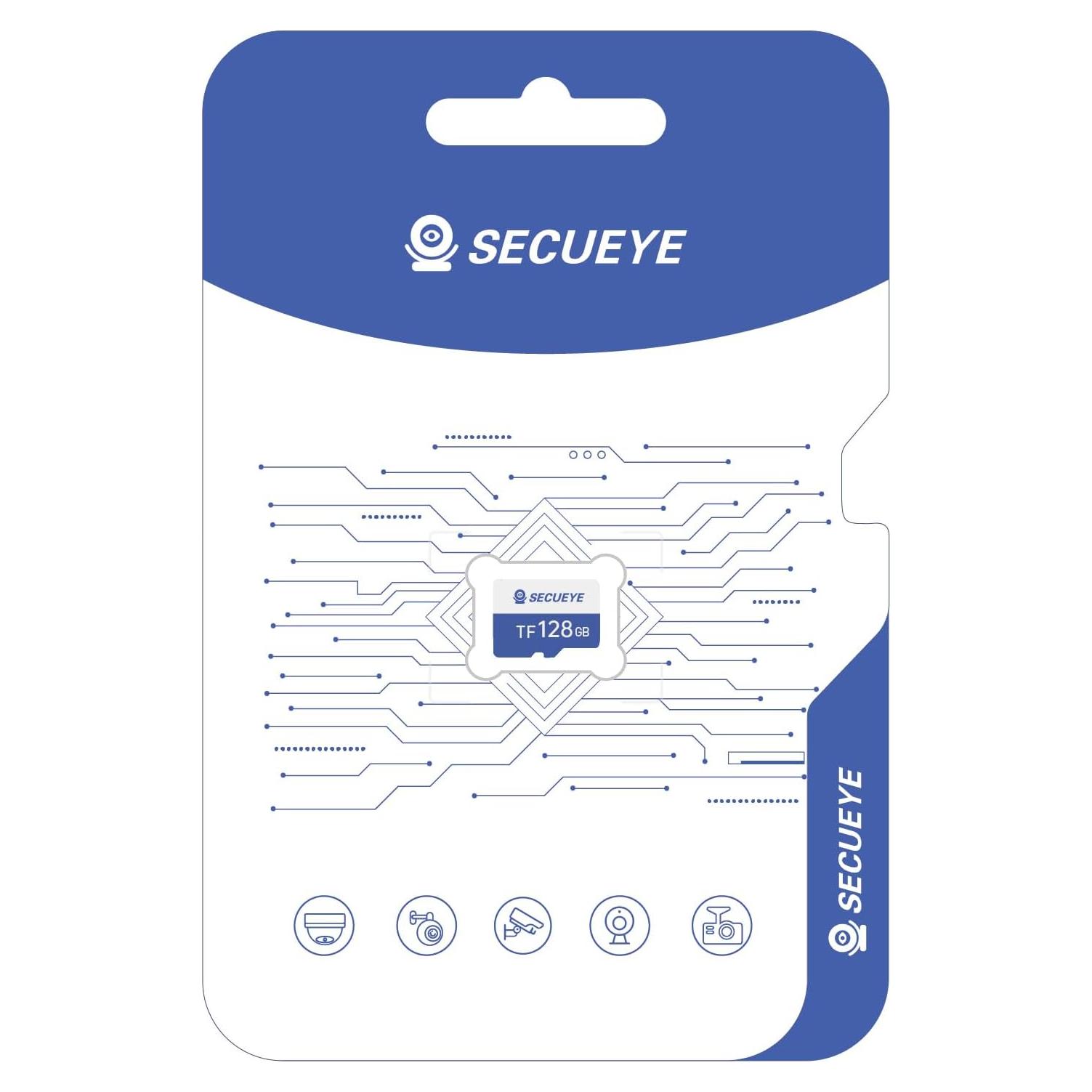 Tarjeta de Memoria TF SECUEYE 128GB Clase 10 Alta Velocidad