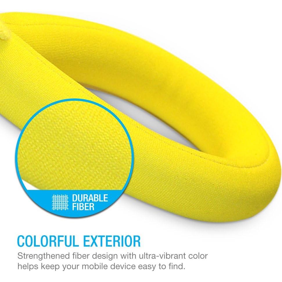 Flotador a prueba de agua TETHYS para cámara 200g amarillo