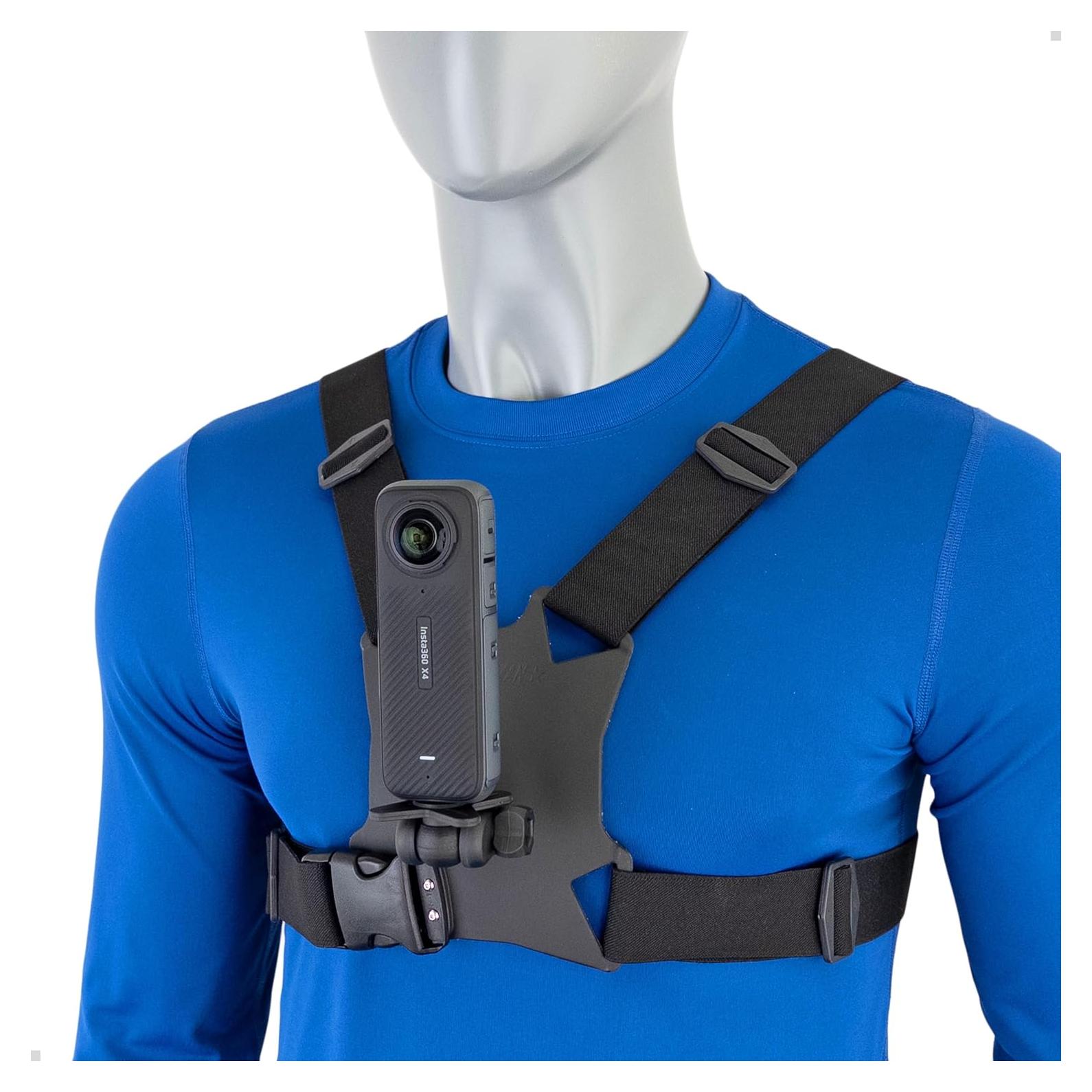 Montura de Pecho STUNTMAN para Cámaras de Acción - Ajustable