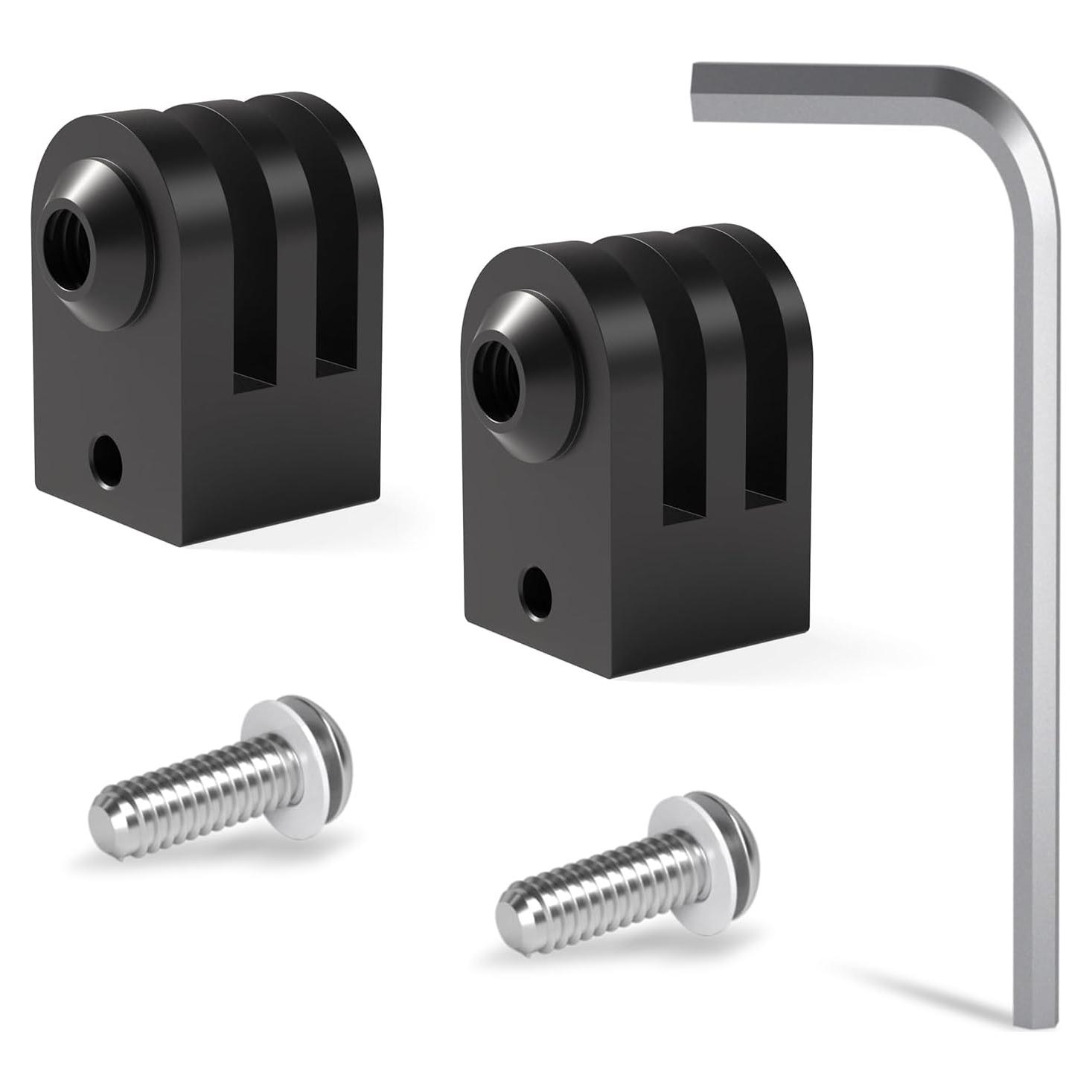 Adaptador de Montaje de Trípode HSU para GoPro Hero 13-6, Aluminio Mini