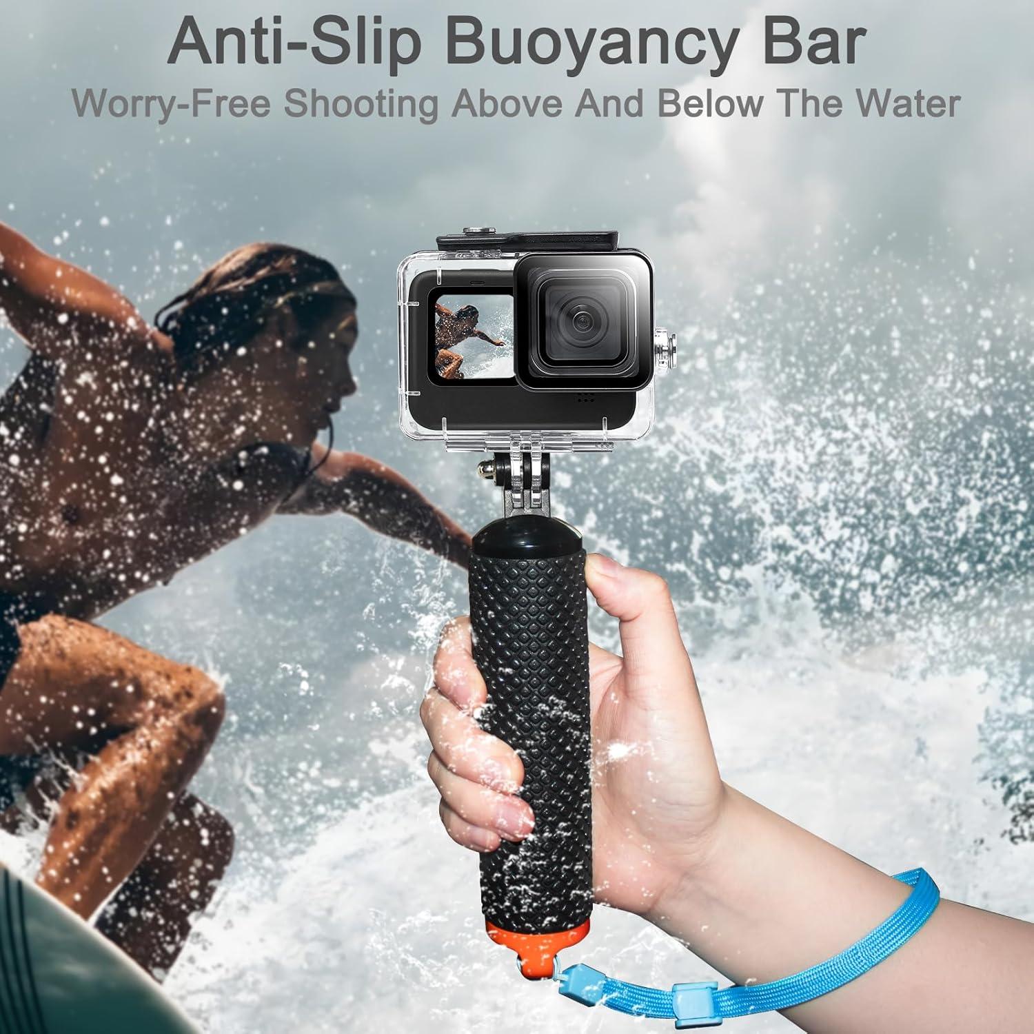 Funda Impermeable OKFUN para GoPro Hero 13/12/11/10/9 Black