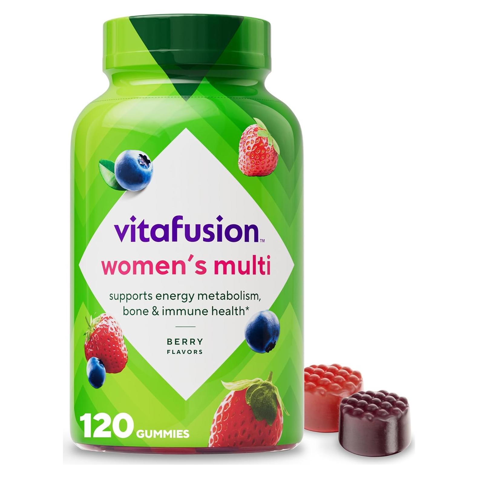 Gomitas Multivitamínicas para Mujeres Vitafusion 120 Unidades
