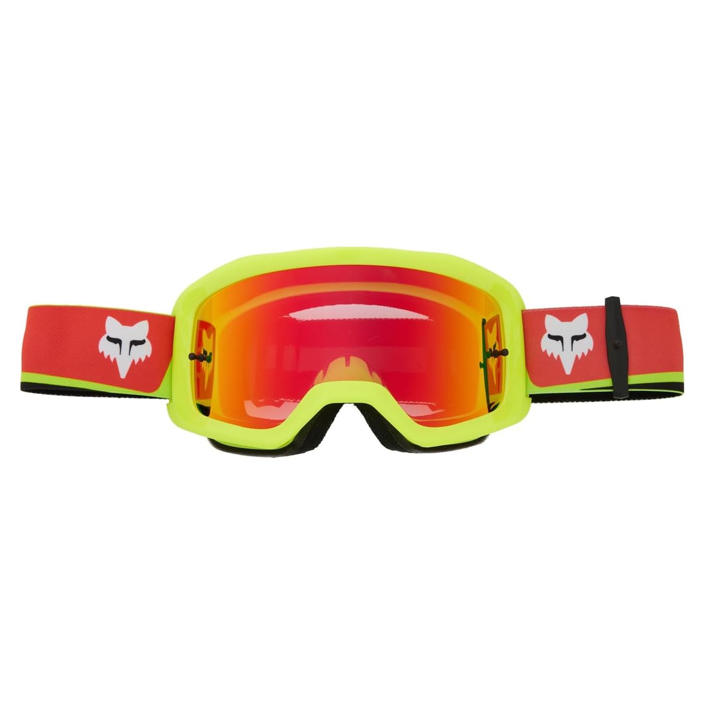 Gafas de Motocross Fox Racing Main Unisex Negro/Rojo