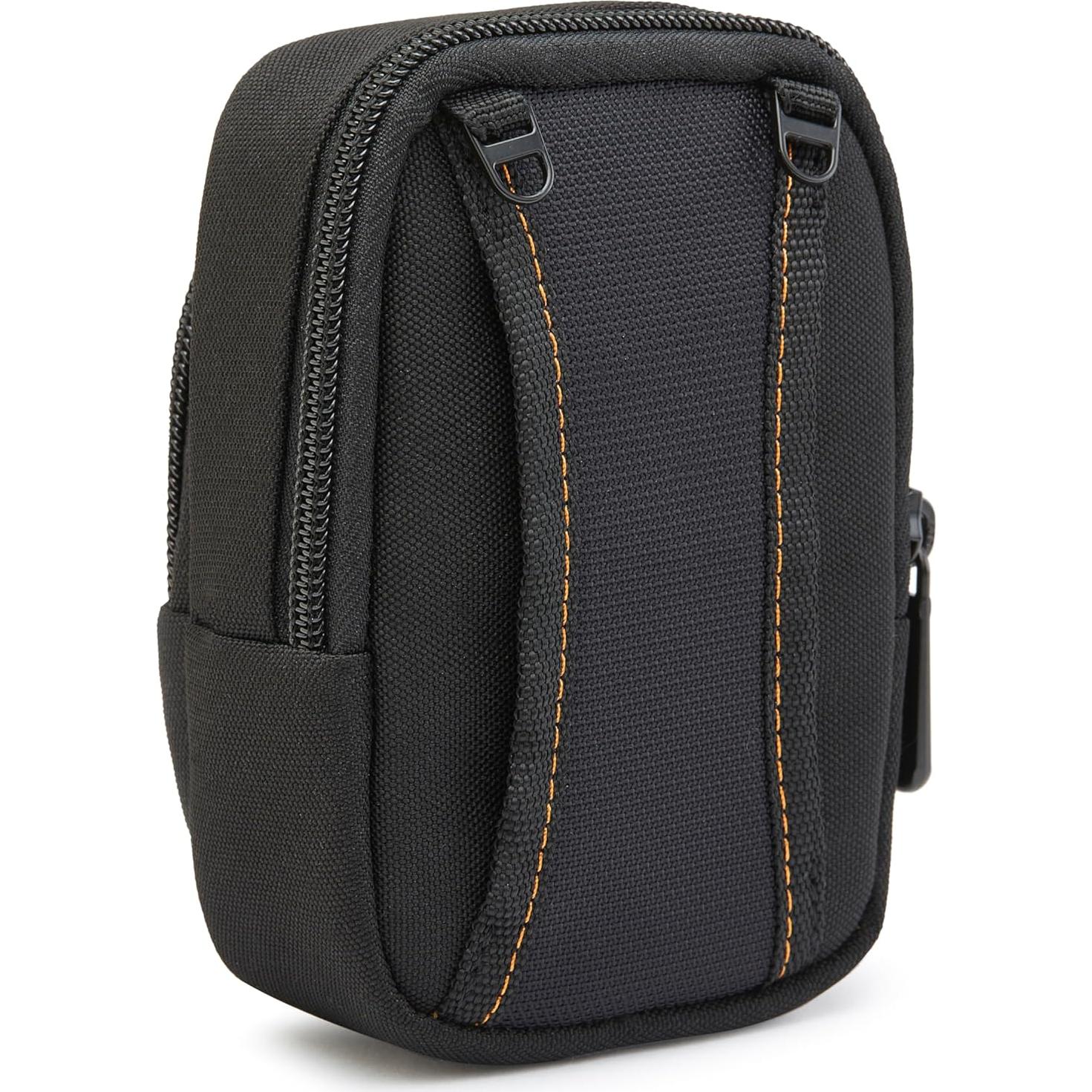 Funda Grande para Cámara Compacta Amazon Basics Negra 15.2x10.2x5.1cm