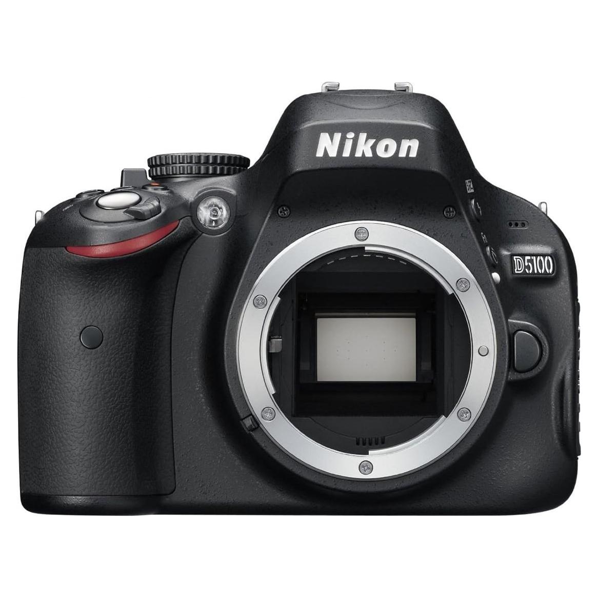 Cámara Digital SLR Nikon D5100 16.2MP Solo Cuerpo LCD 3"