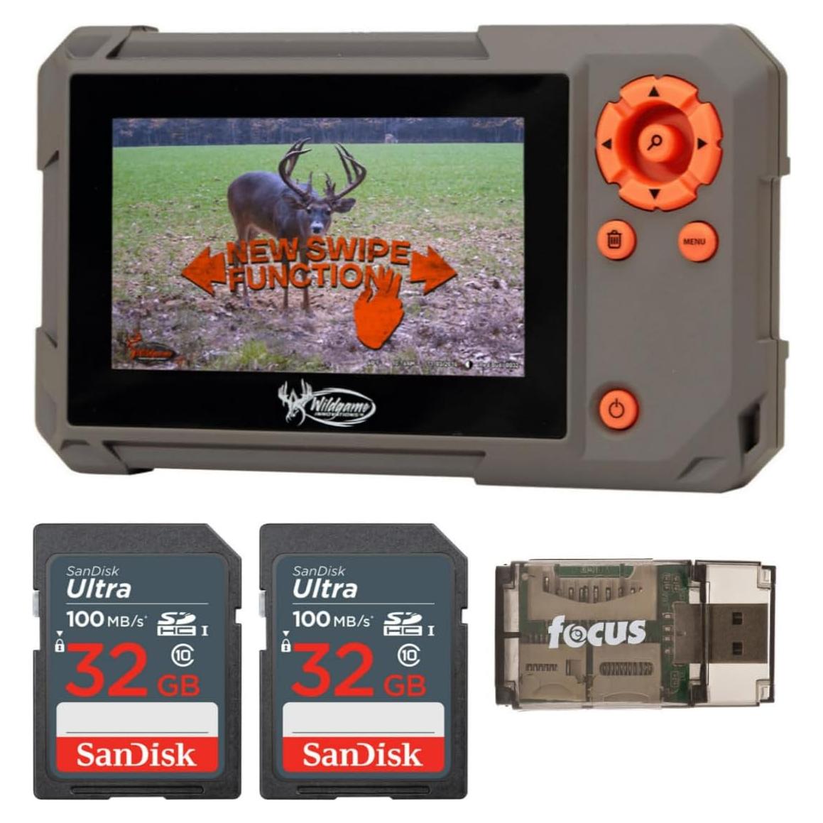 Lector de Tarjetas SD Wildgame Innovations Trail Pad Swipe 32GB
