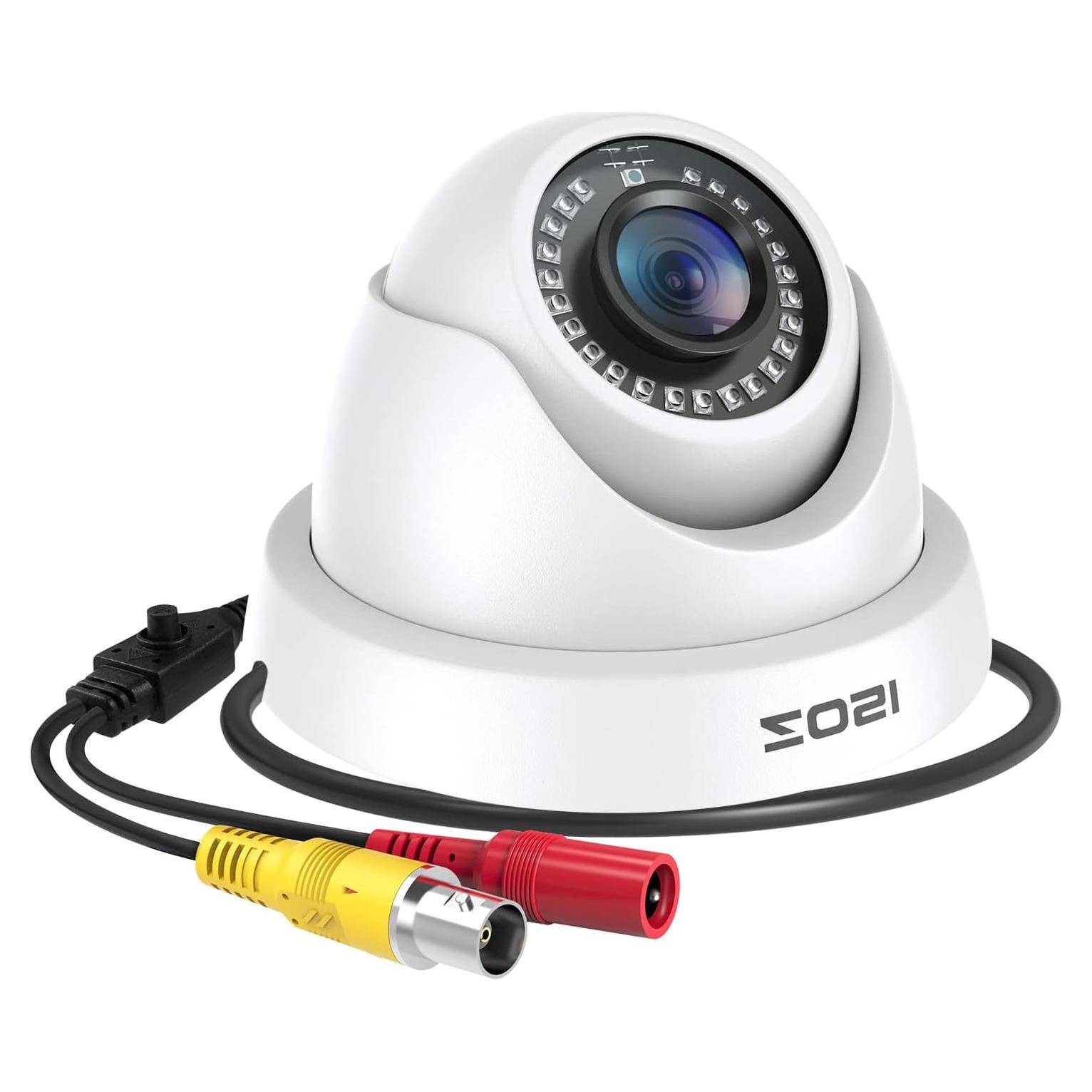 Cámara de Seguridad ZOSI 1080p Dome IP66 para Interior/Exterior