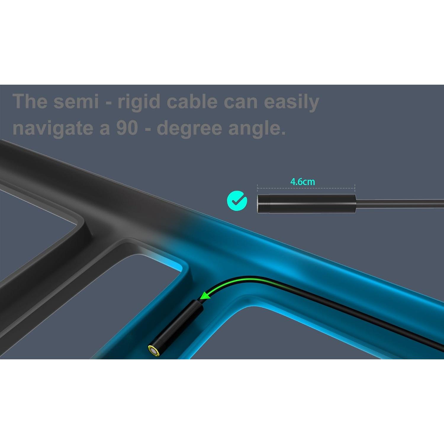 Cámara Endoscopio HD 1920P POLEDY 5m IP67 con Luz LED