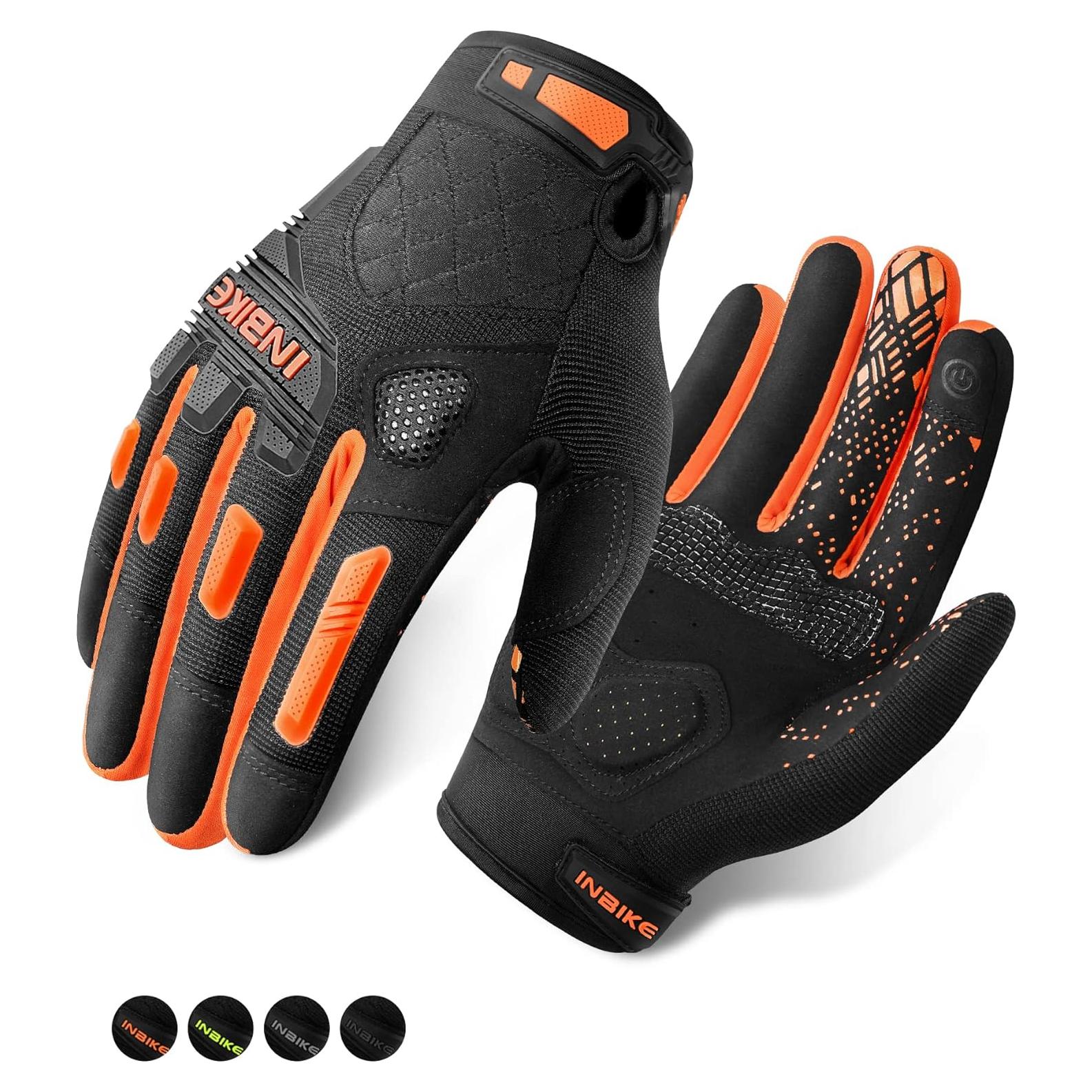 Guantes de Montaña INBIKE Táctiles con Protección TPR