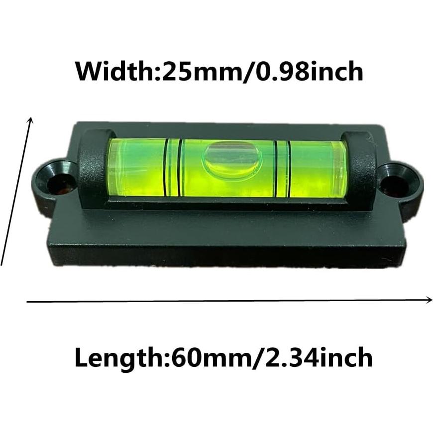 Set de 4 Niveles de Burbuja Estándar WOYISEPG para RV