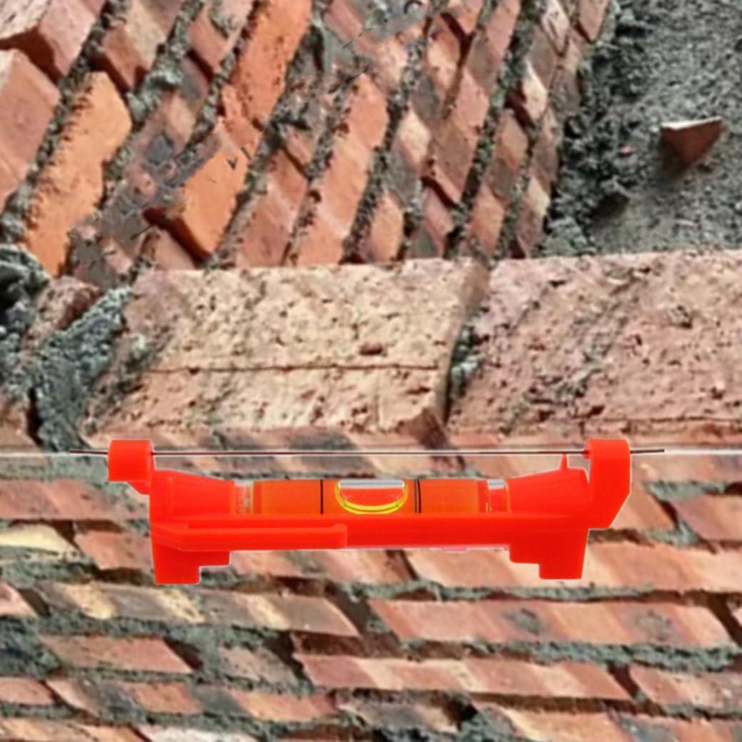 6 Niveles de Burbuja Colgantes WOYISEPG Rojo 75x12.5mm