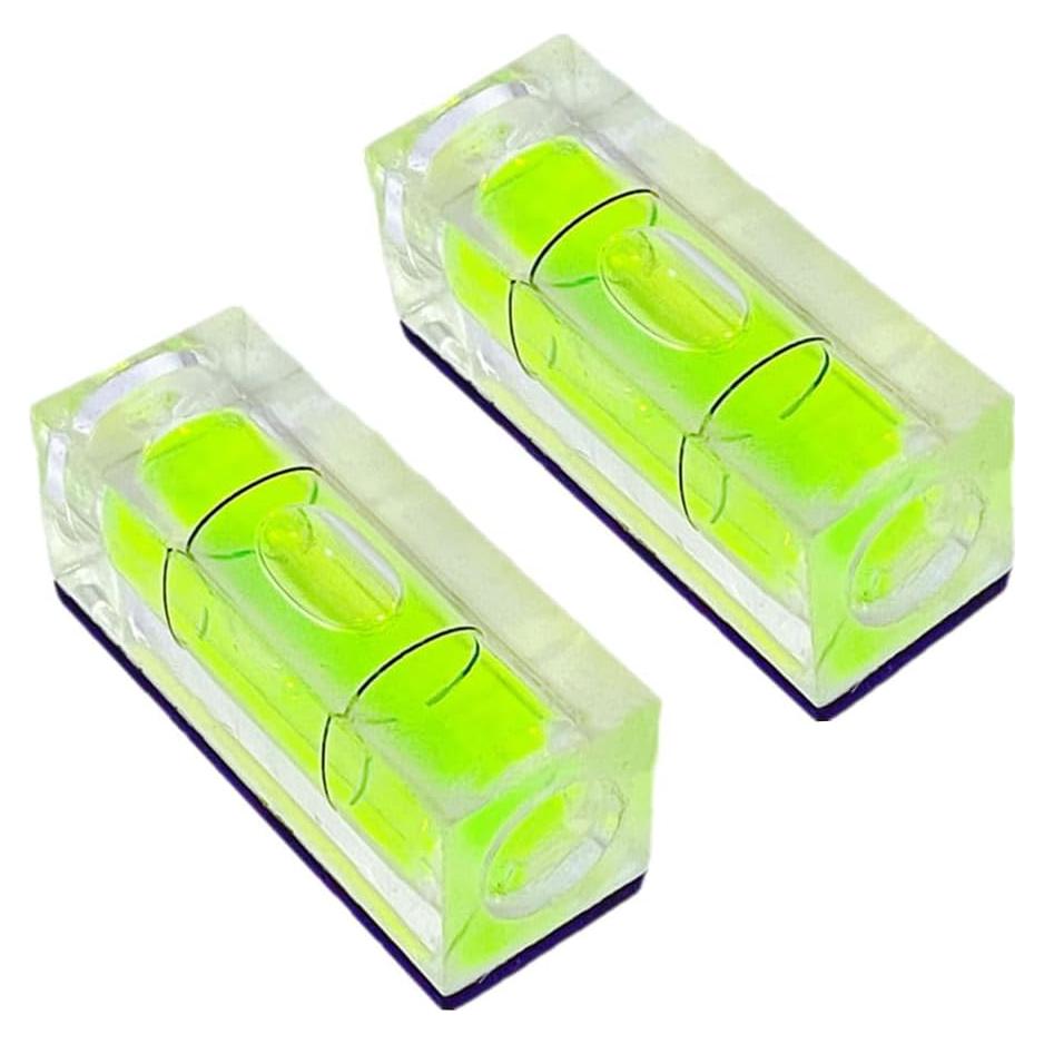 Nivel de Burbuja Magnético ZUJHPYMI 2 Pcs 15x15x40mm