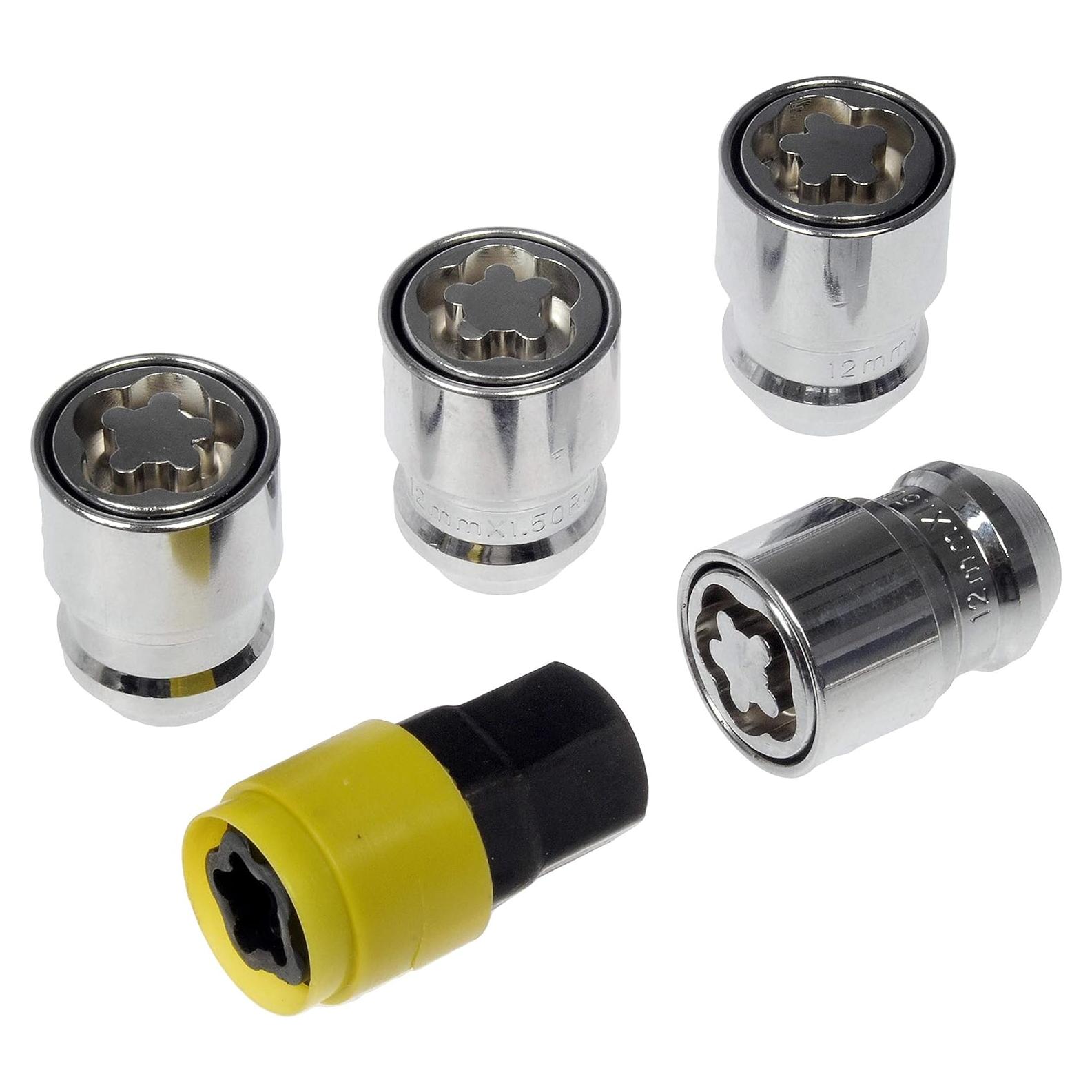 Juego de Bloqueo de Ruedas Dorman 712-381 M12-1.50 - 5 Piezas