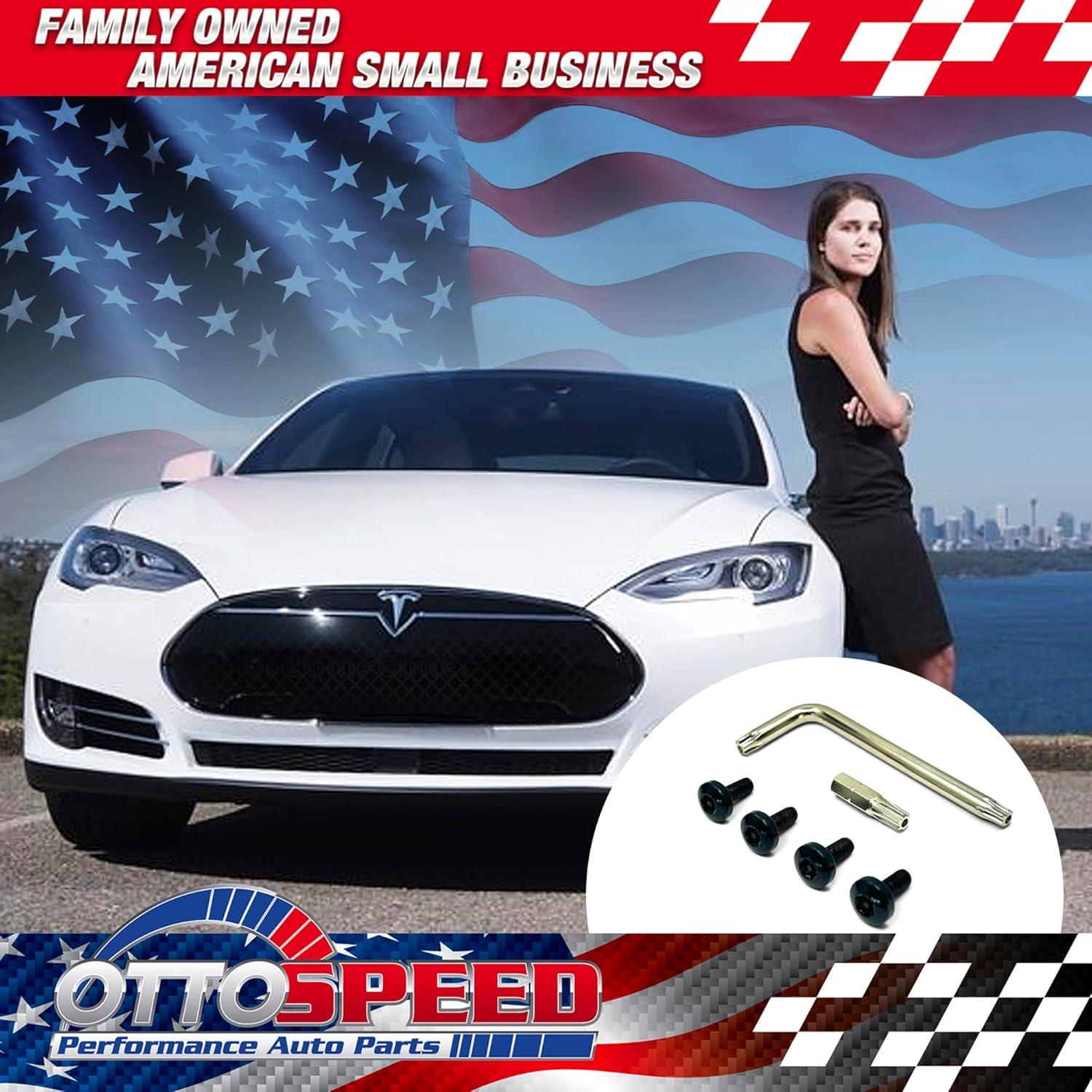 Kit de Tornillos Antirrobo para Placa Tesla OttoSpeed M5-0.8