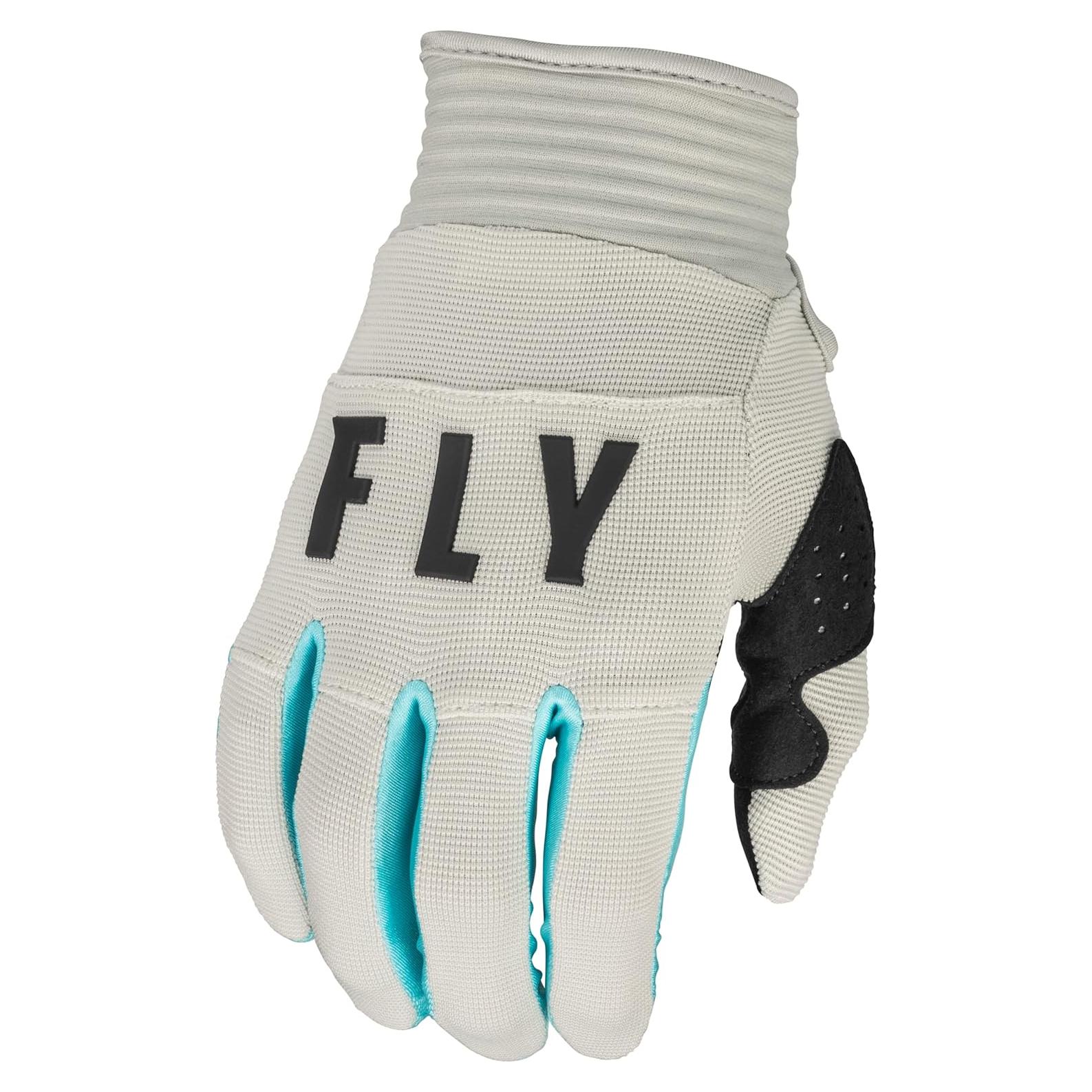 Guantes Fly Racing F-16 2023 Adulto Mediano Gris/Cielo
