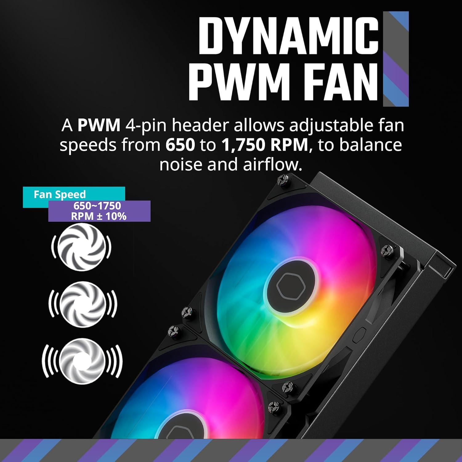 Cooler Master MasterLiquid 360L Core 360mm Refrigerador Líquido AIO ARGB