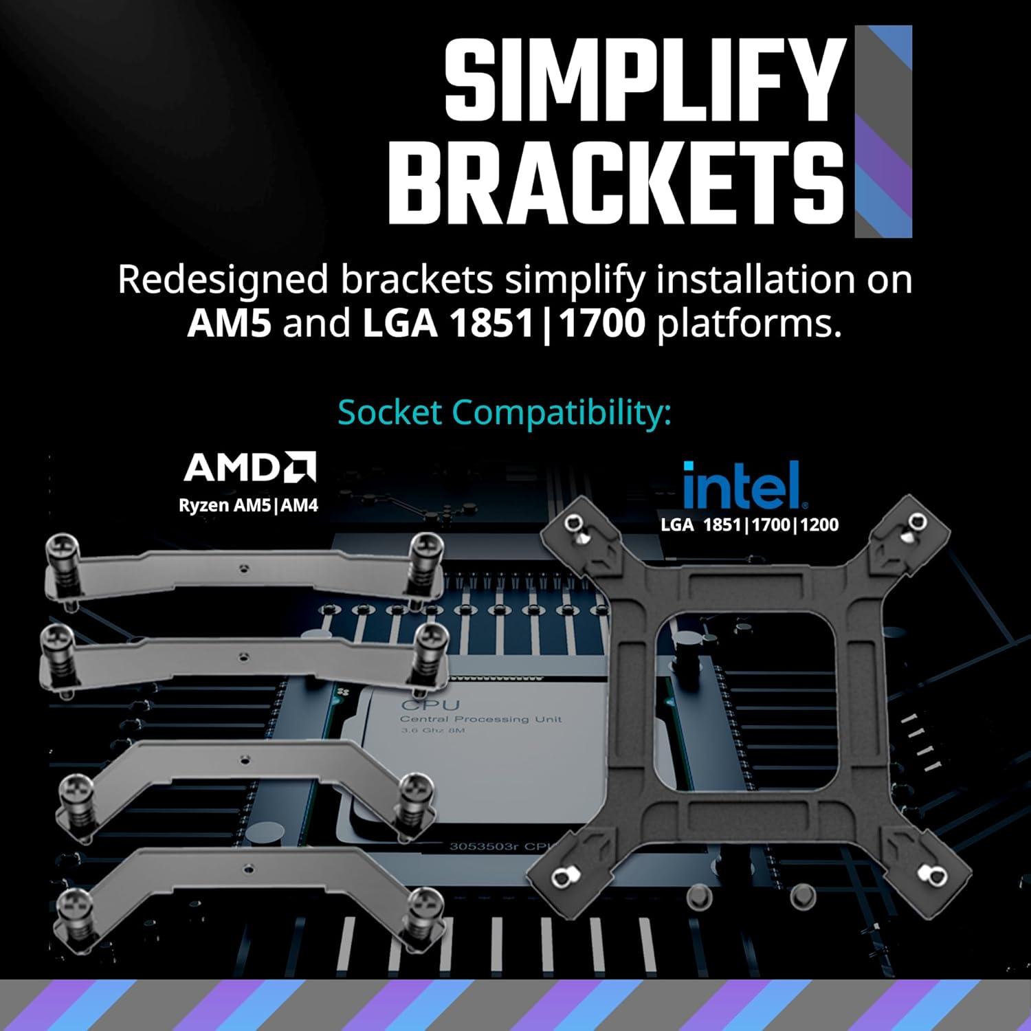 Cooler Master MasterLiquid 360L Core 360mm Refrigerador Líquido AIO ARGB