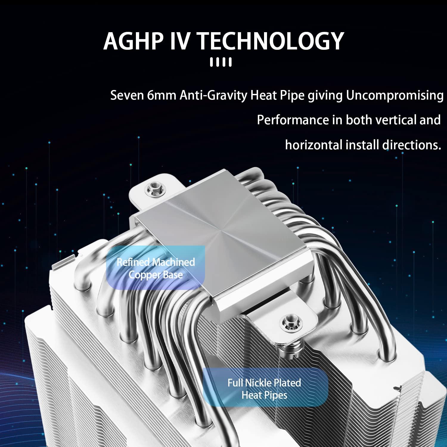 Enfriador de CPU Thermalright Phantom Spirit 120SE, 7 tubos