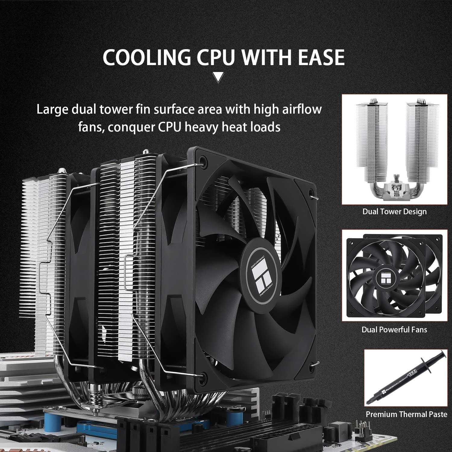 Enfriador de CPU Thermalright Phantom Spirit 120SE, 7 tubos