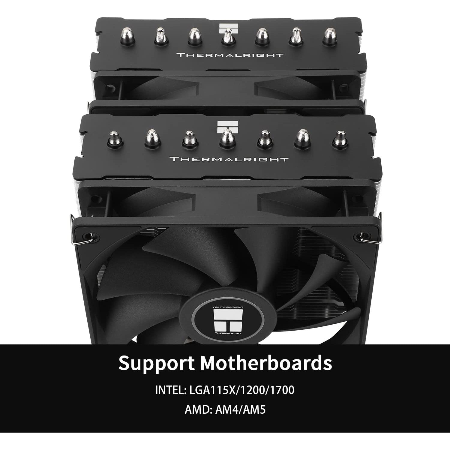 Enfriador de CPU Thermalright Phantom Spirit 120SE, 7 tubos