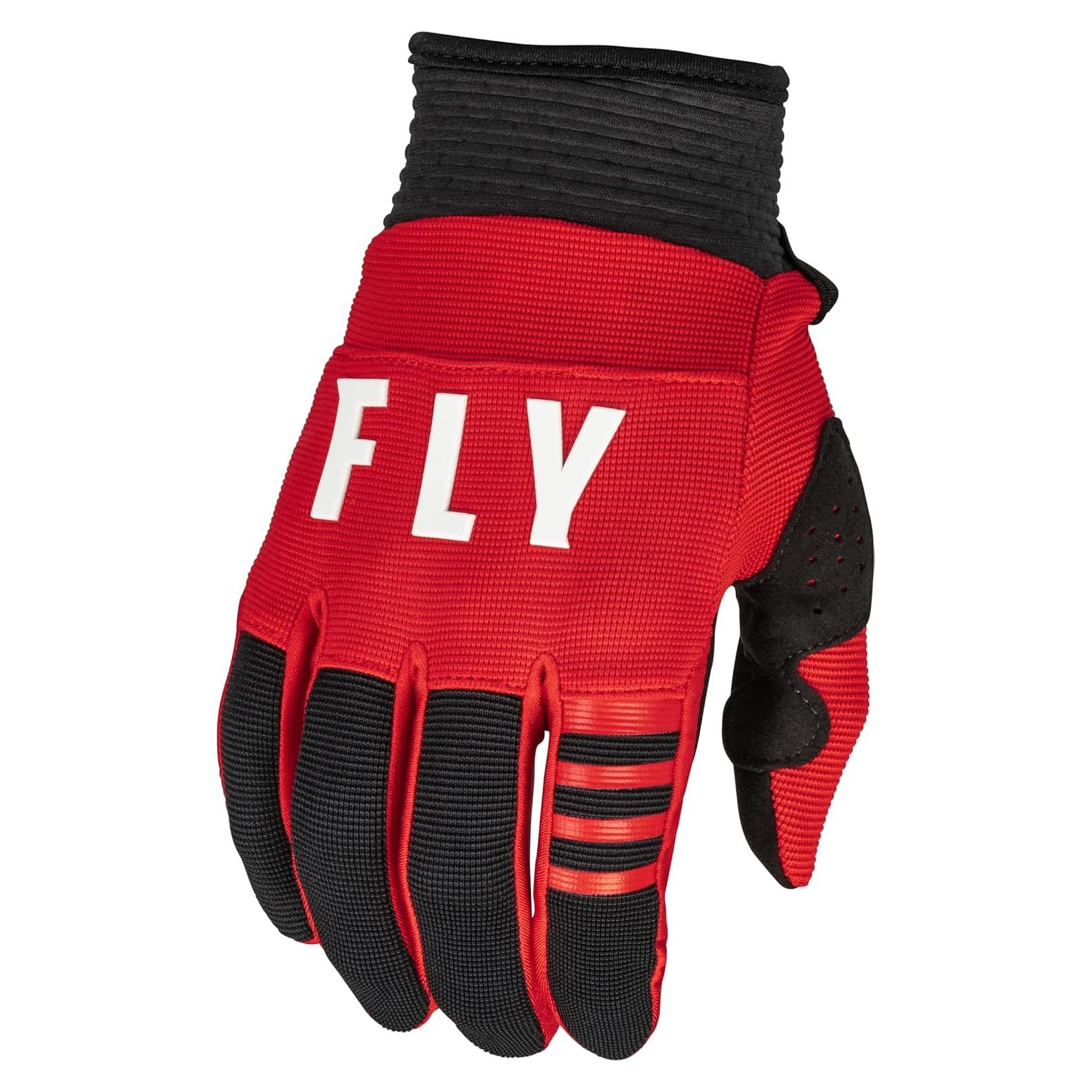 Guantes Fly Racing F-16 2023 Adulto Rojo/Negro/Blanco Pequeño