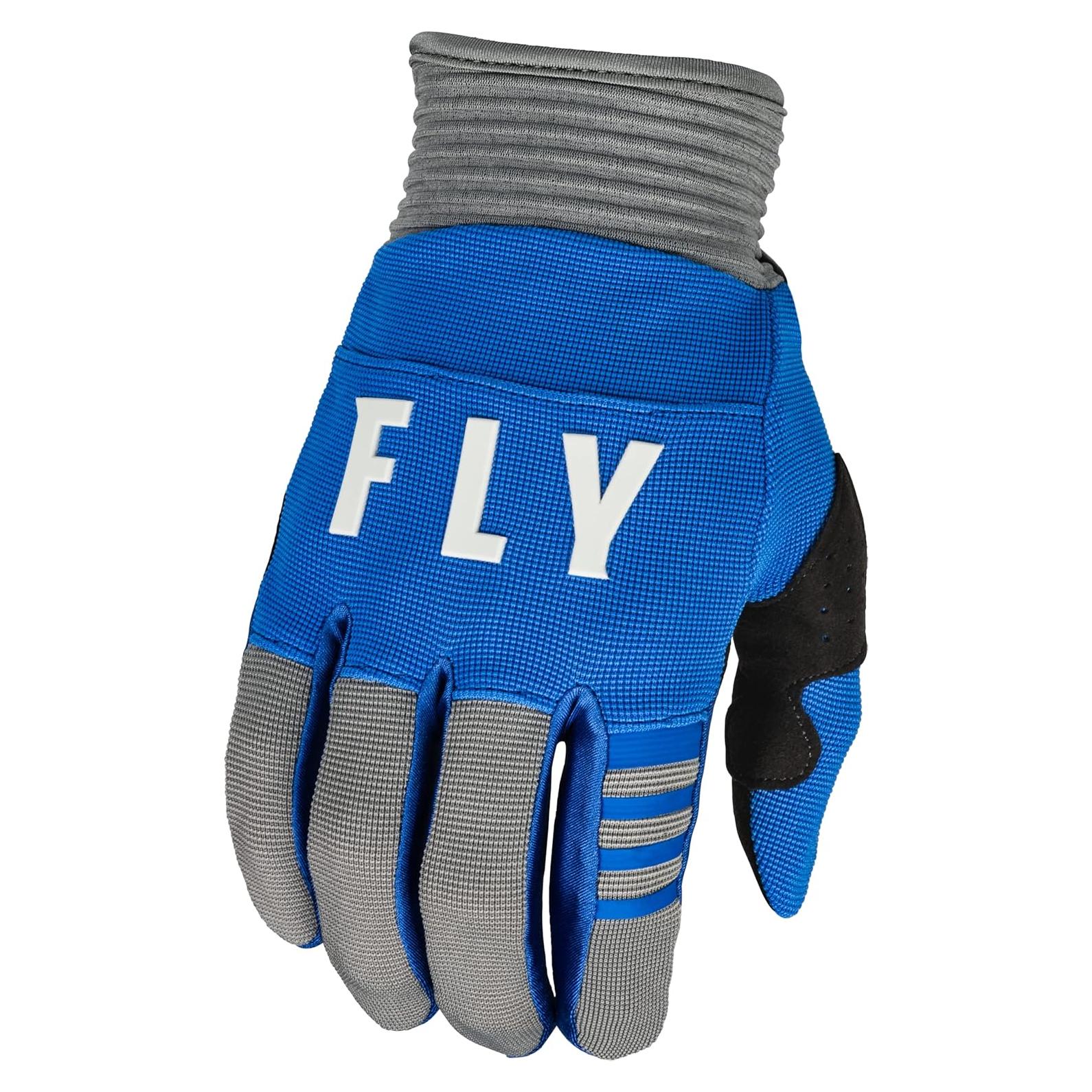 Guantes Fly Racing F-16 2023 Adulto Azul/Gris Mediano